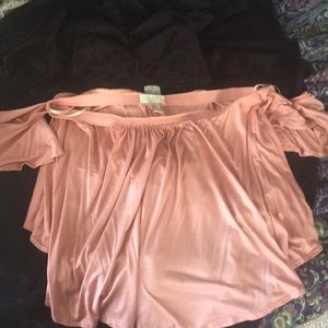 Forever 21 Plus Off the Shoulder top